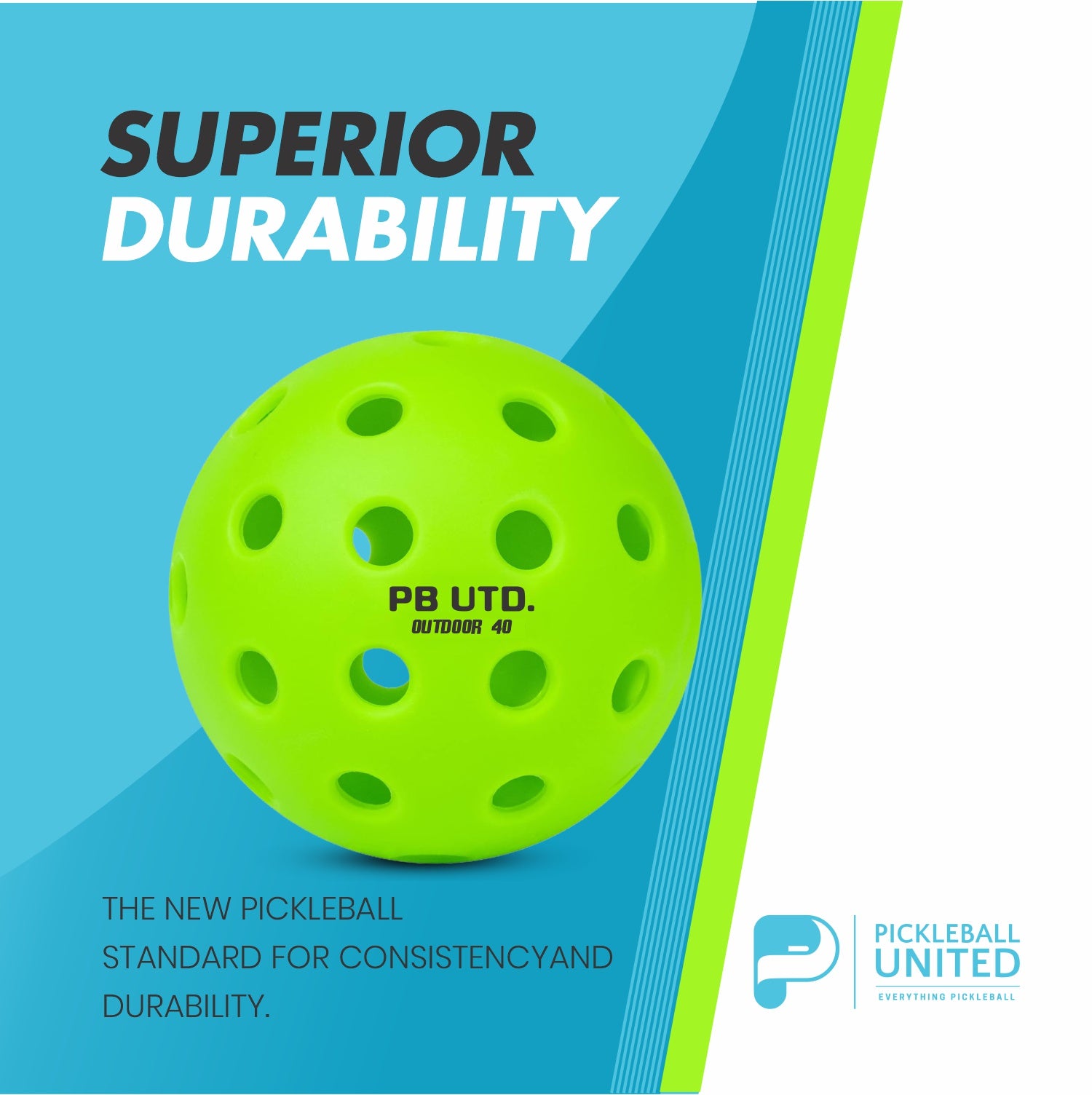Freedom OUTDOOR Ball 40 Hole - 12 Pack