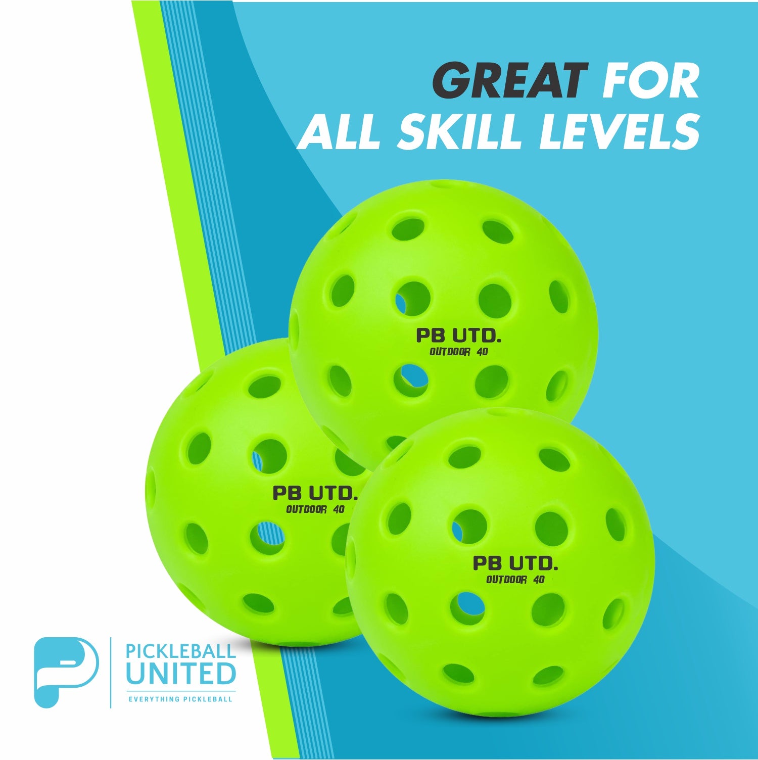Freedom OUTDOOR Ball 40 Hole - 12 Pack