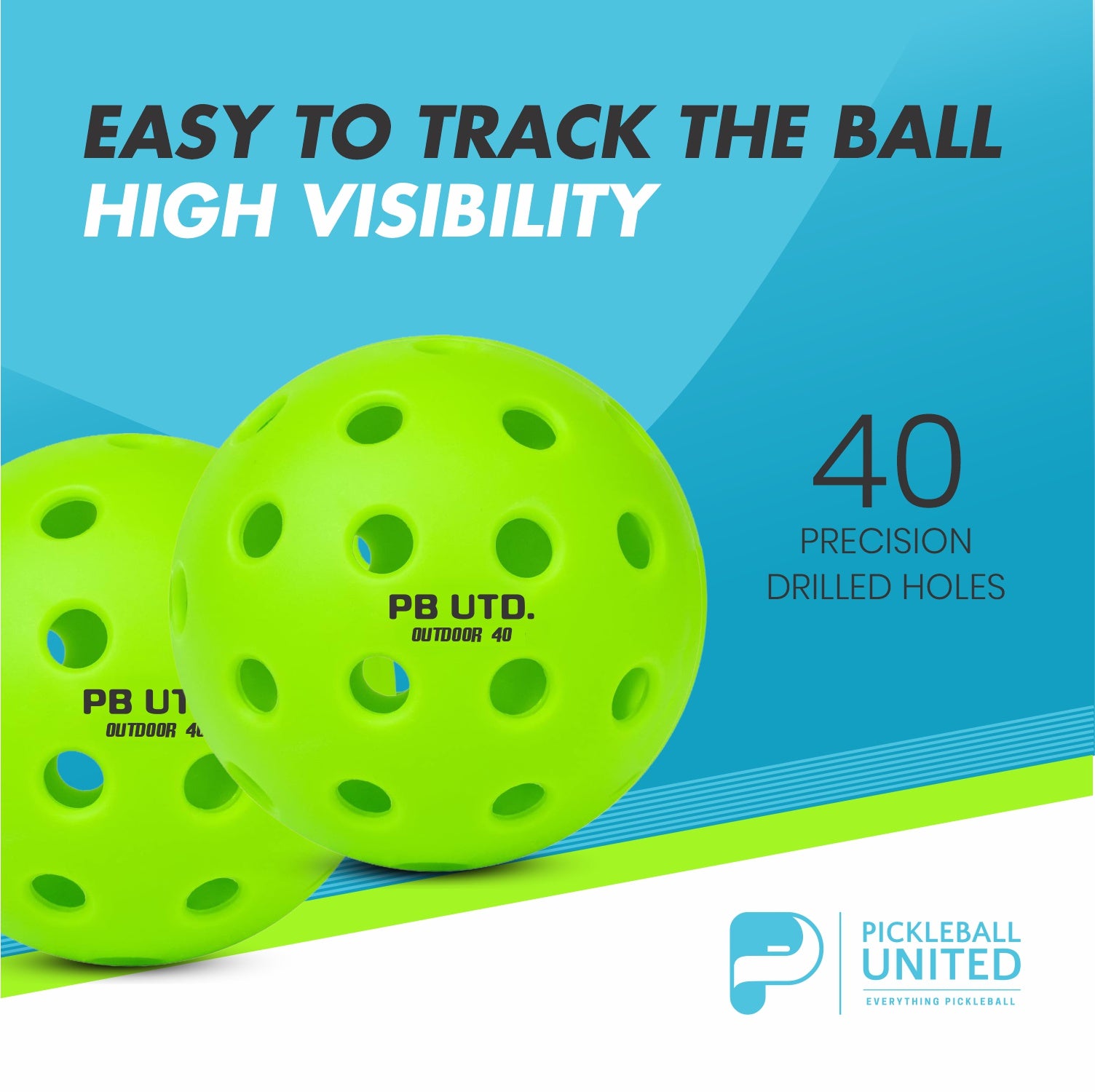 Freedom OUTDOOR Ball 40 Hole - 12 Pack
